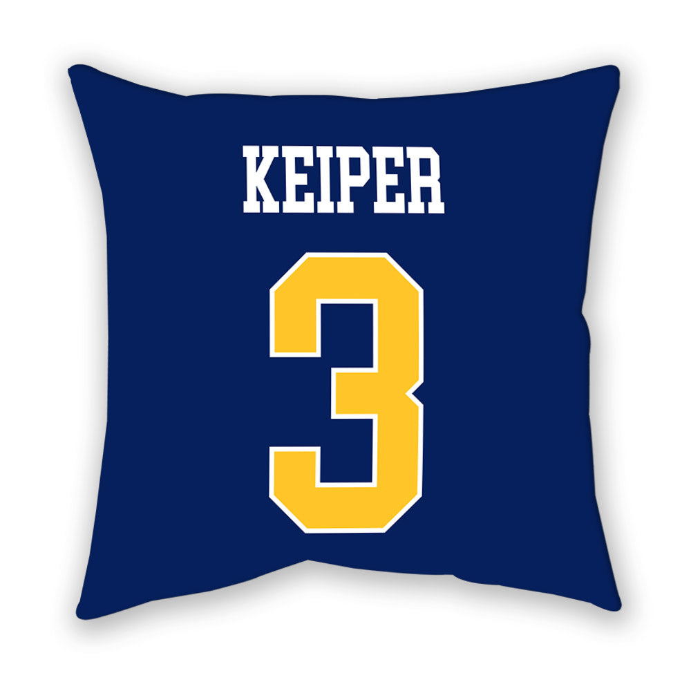 Marquette - NCAA Women's Soccer : Molly Keiper - Pillow-1