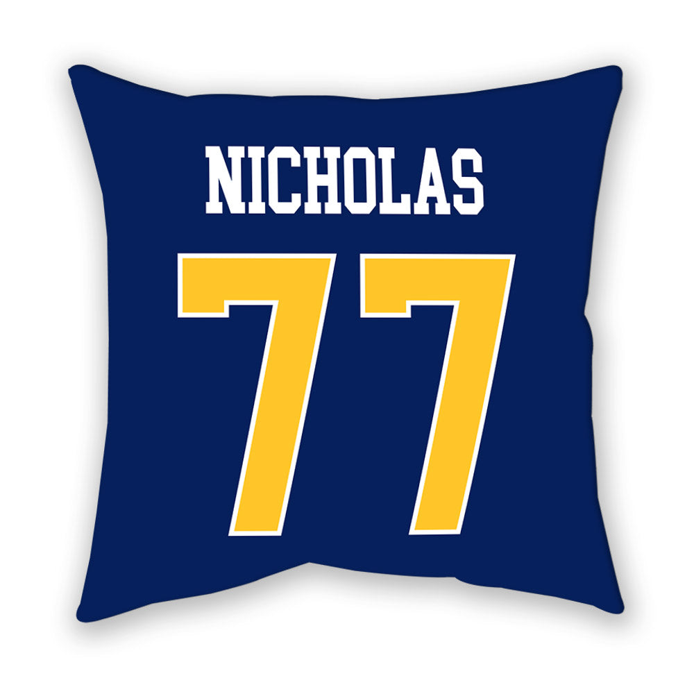 Marquette - NCAA Men's Lacrosse : Brady Nicholas - Pillow-1