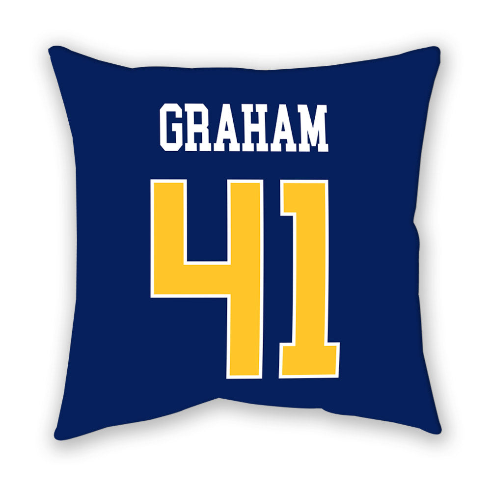 Marquette - NCAA Women's Lacrosse : Addyson Graham - Pillow-1