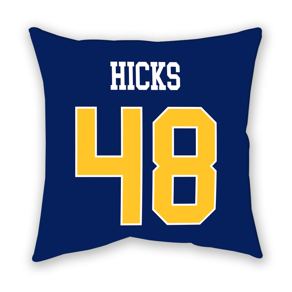 Marquette - NCAA Men's Lacrosse : Calvin Hicks - Pillow-1