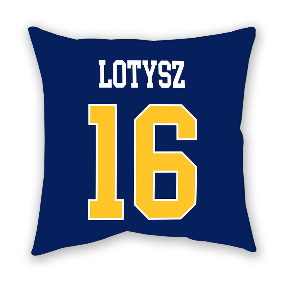 Marquette - NCAA Women's Lacrosse : Sayla Lotysz - Pillow-1