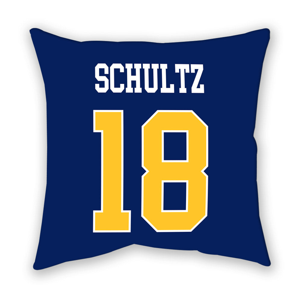 Marquette - NCAA Women's Lacrosse : Riley Schultz - Pillow-1