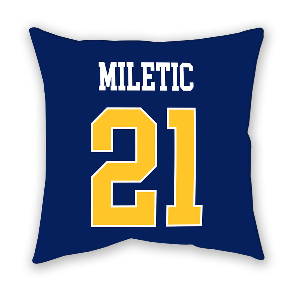 Marquette - NCAA Men's Basketball : Ian Miletic - Pillow-1