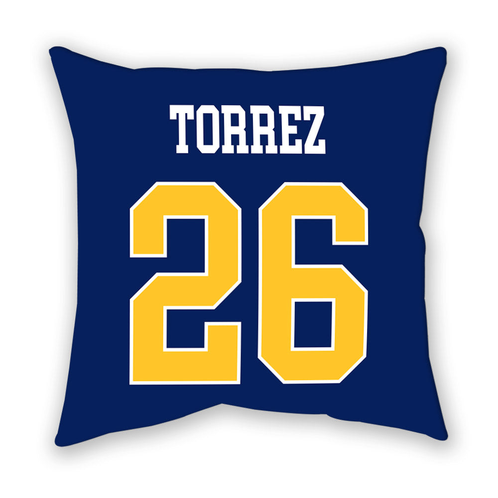 Marquette - NCAA Men's Soccer : Hudson Torrez - Pillow-1