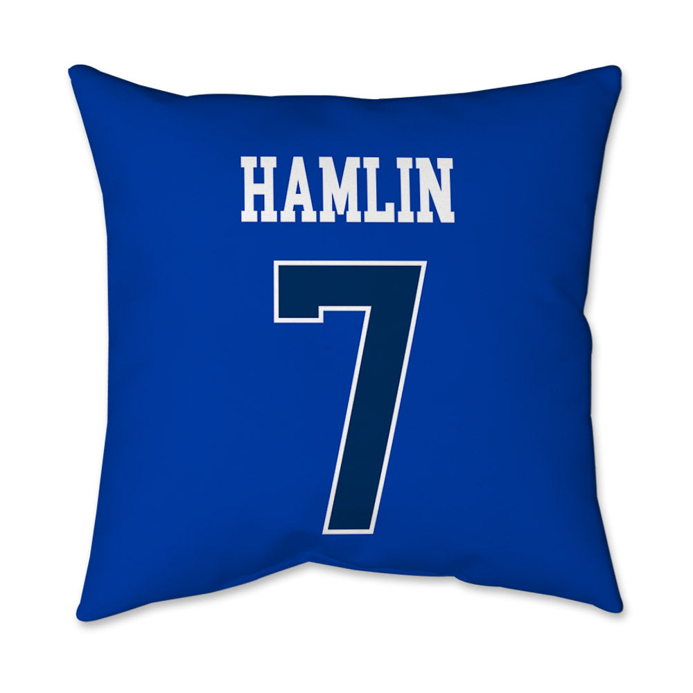 BYU - NCAA Women's Basketball : Olivia Hamlin - Graphic Pillow 16x16-1