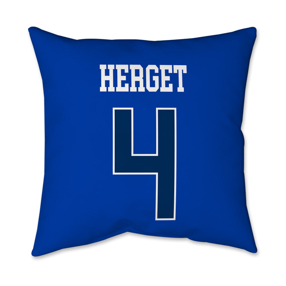 BYU - NCAA Men's Volleyball : Trevor Herget - Graphic Pillow 16x16-1