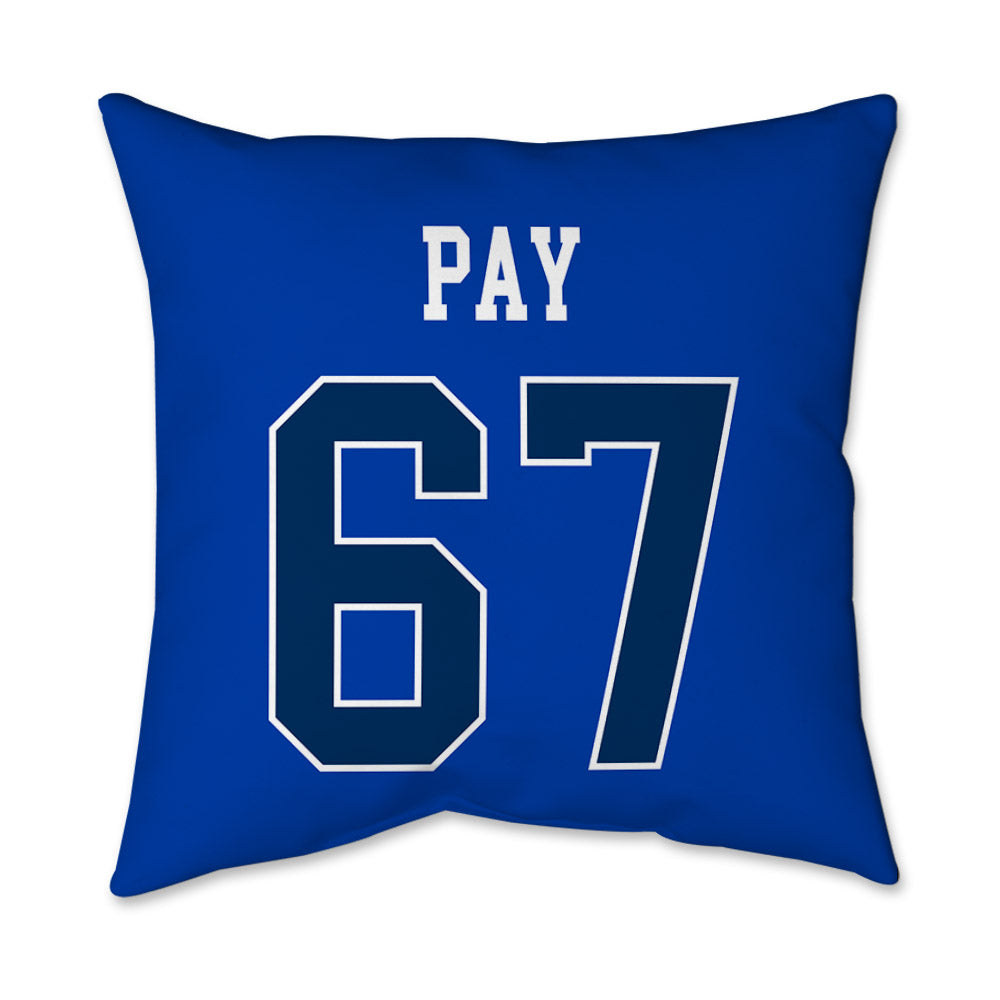 BYU - NCAA Football : Trevor Pay - Graphic Pillow 16x16-1