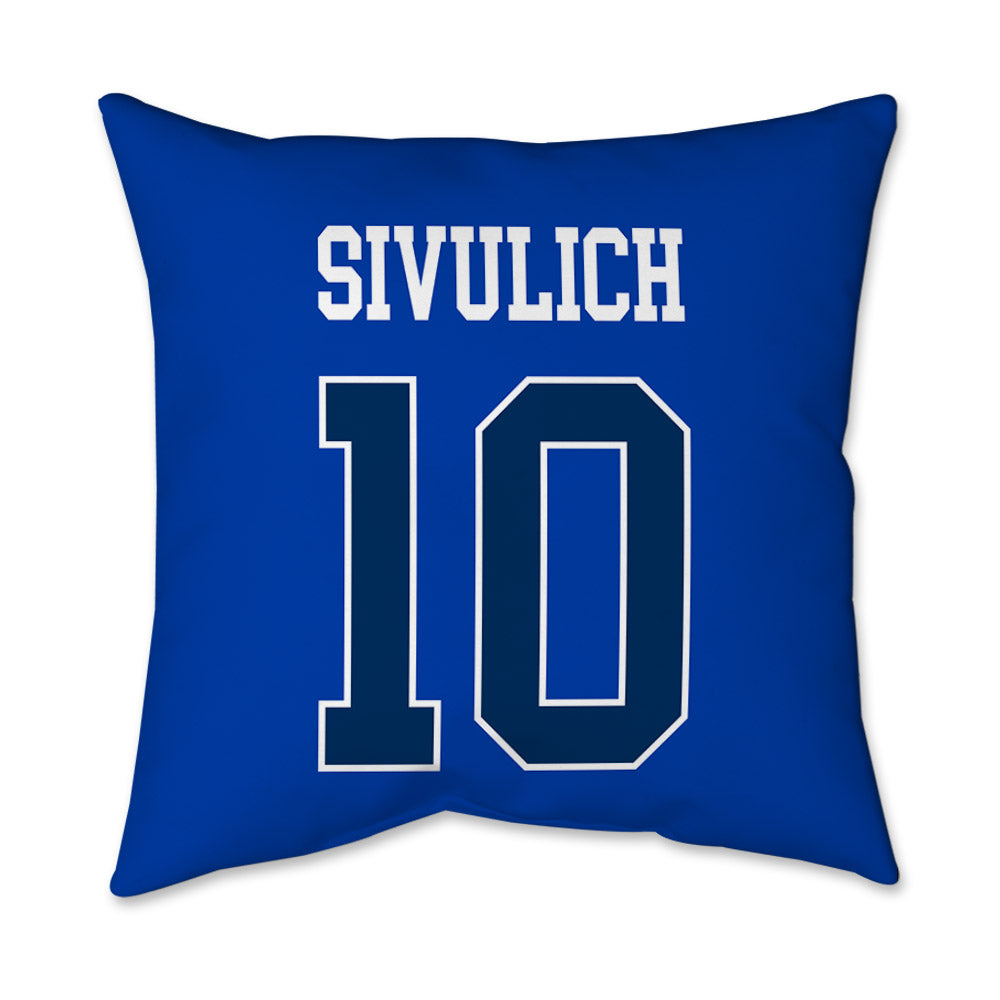 BYU - NCAA Women's Soccer : Sophie Sivulich - Graphic Pillow 16x16-1