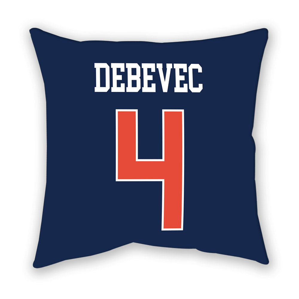 Illinois - NCAA Softball : Gabrielle Debevec - Pillow-1