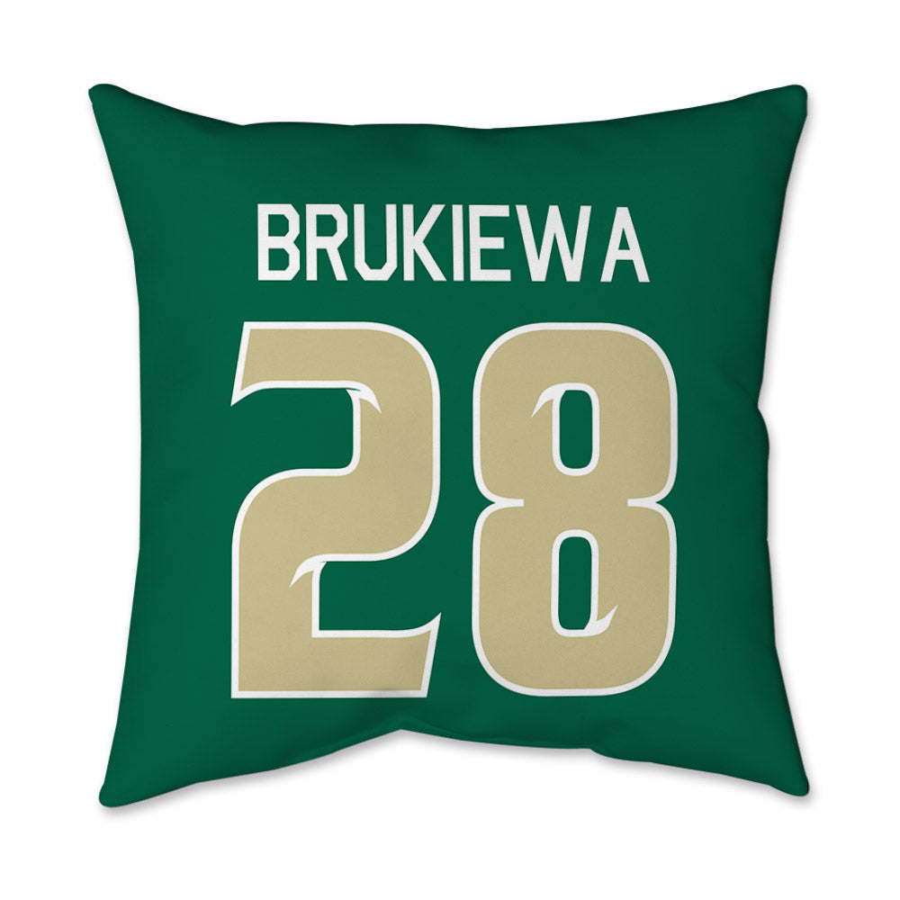 USF - NCAA Women's Lacrosse : Grace Brukiewa - Graphic Pillow 16x16-1