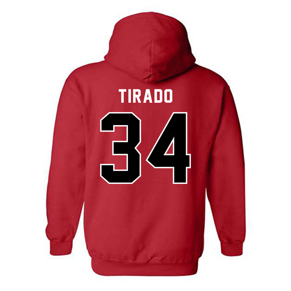 Fairfield - NCAA Women's Basketball : dayna tirado - Hooded Sweatshirt-1