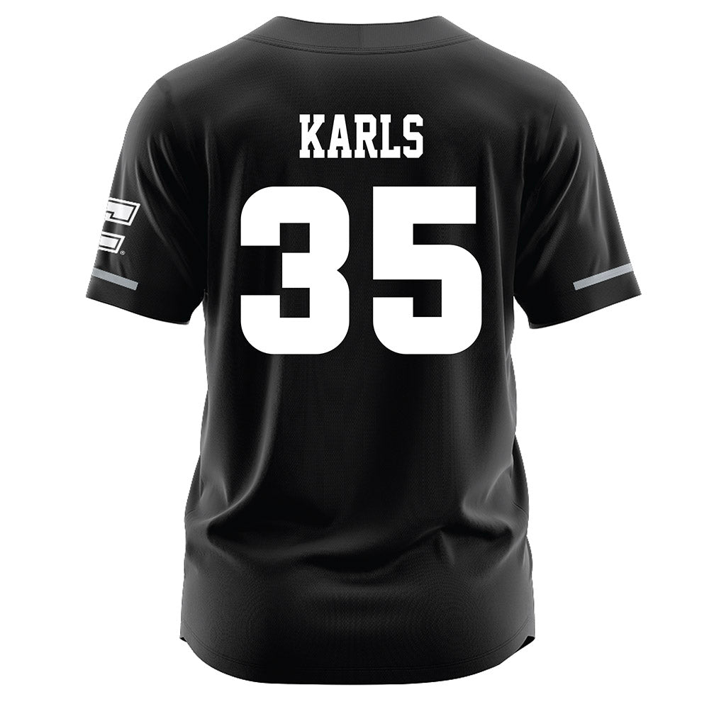 UTC - NCAA Softball : Auburn Karls - Black Jersey-1