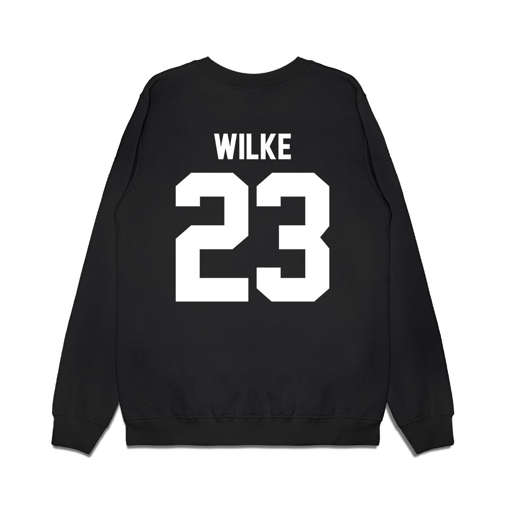 Utah - NCAA Women's Basketball : Maty Wilke - Vintage Shersey Premium Crewneck Sweatshirt-1