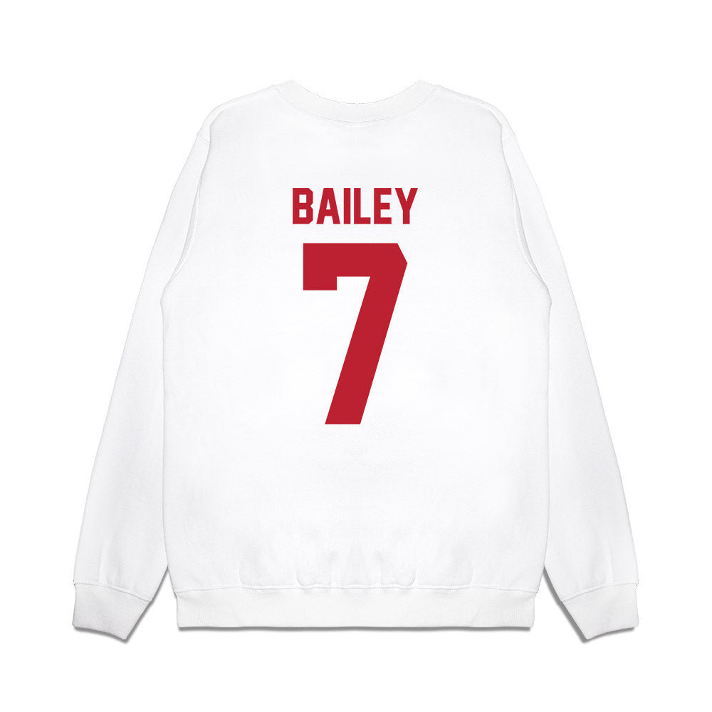 Georgia - NCAA Men's Basketball : Justin Bailey - Vintage Shersey Premium Crewneck Sweatshirt-1