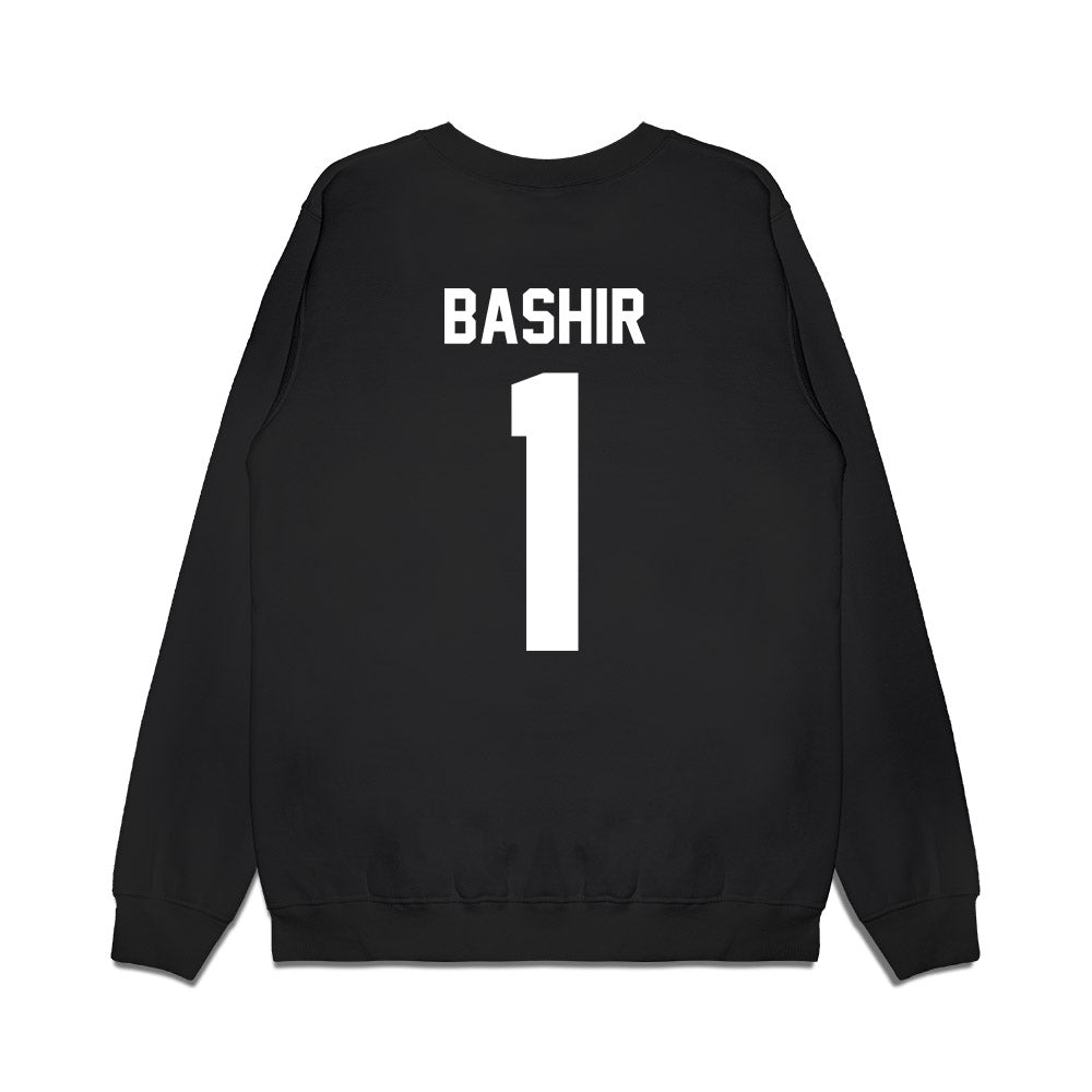 Kansas State - NCAA Men's Basketball : Abdi Bashir - Vintage Basketball Premium Crewneck Sweatshirt-1