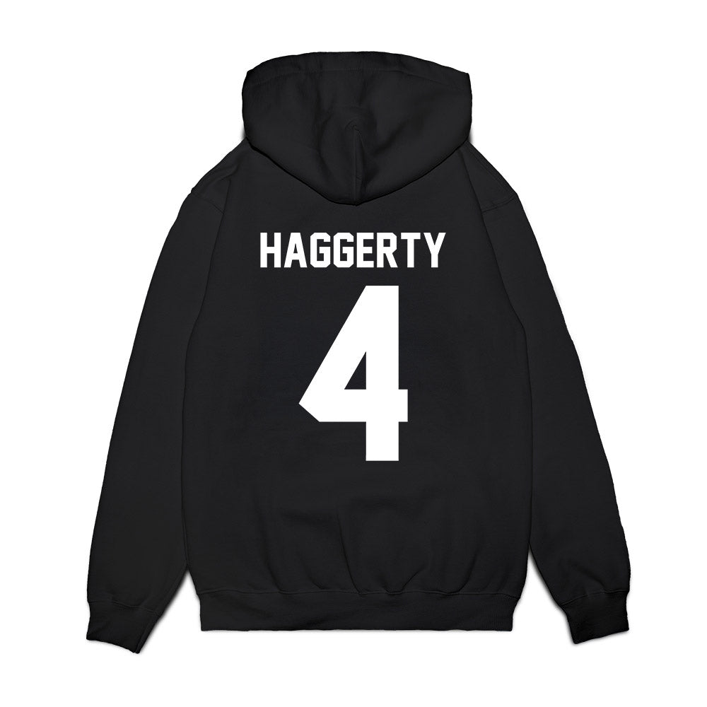 Kansas State - NCAA Men's Basketball : Pj Haggerty - Vintage Basketball Premium Hooded Sweatshirt-1