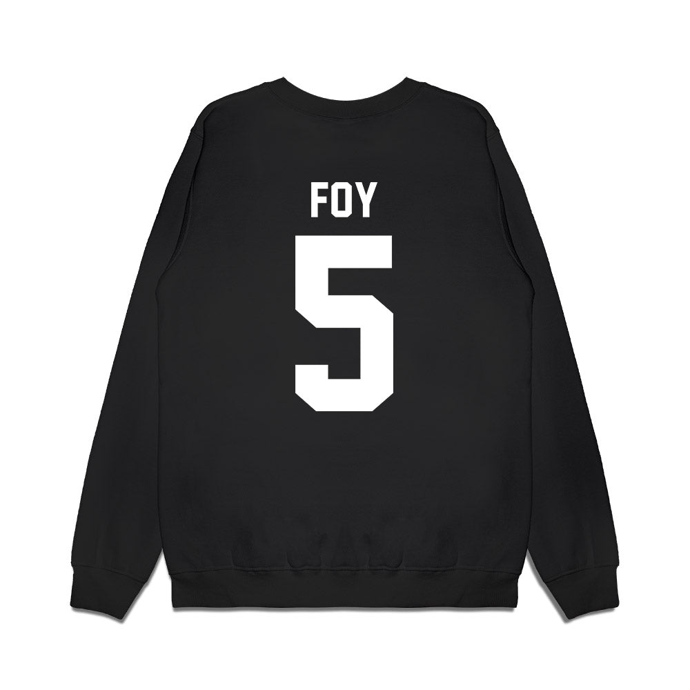 Kansas State - NCAA Women's Basketball : Aniya' Foy - Vintage Basketball Premium Crewneck Sweatshirt-1