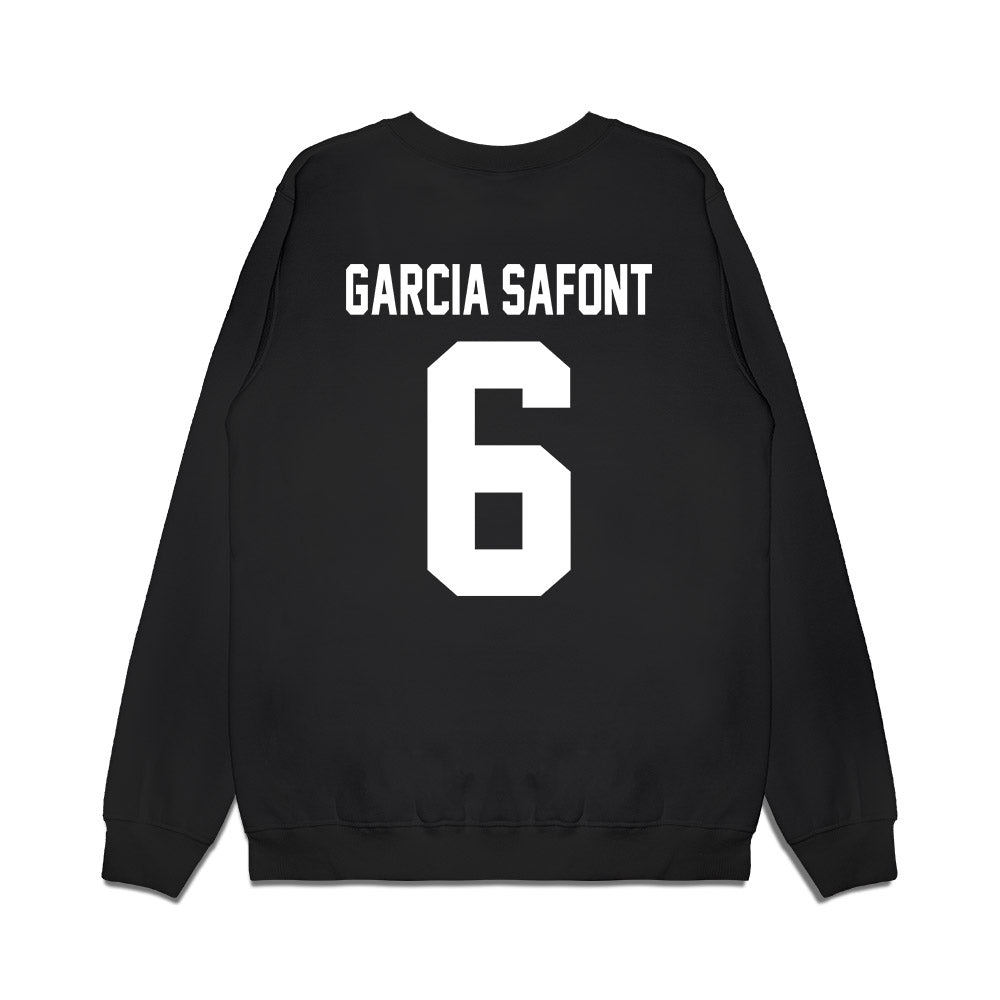 Kansas State - NCAA Women's Basketball : Gina Garcia Safont - Vintage Basketball Premium Crewneck Sweatshirt-1
