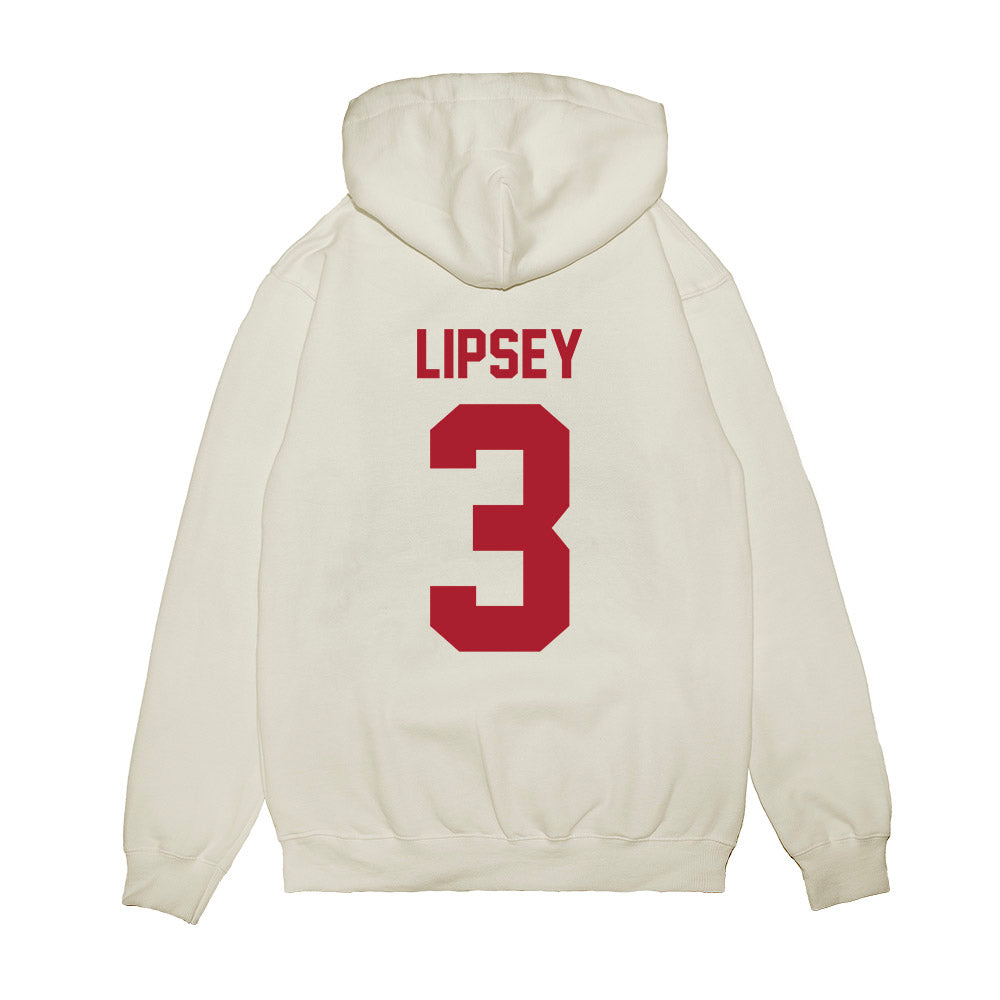 Iowa State - NCAA Men's Basketball : Tamin Lipsey - Vintage Shersey Premium Hooded Sweatshirt-1