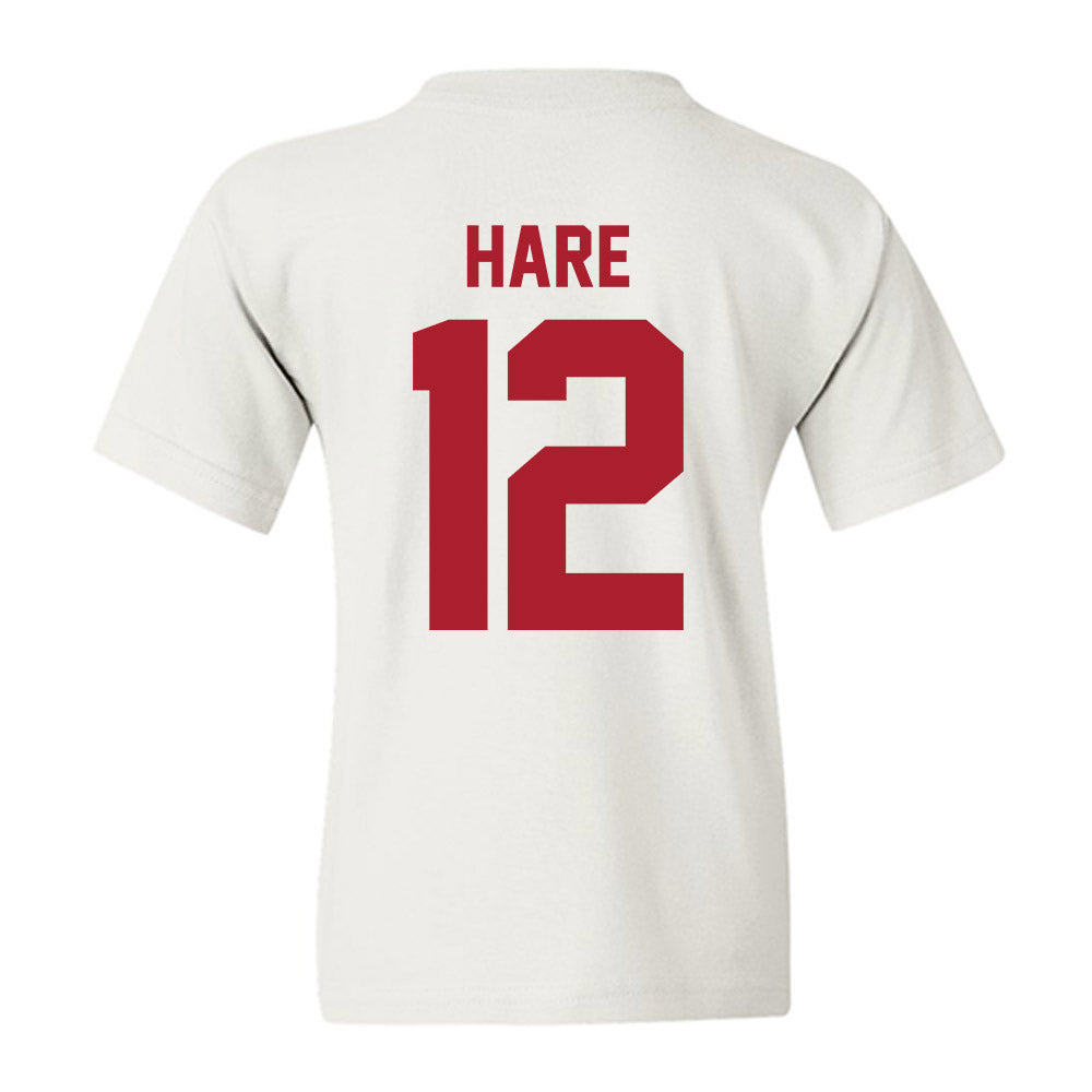 Iowa State - NCAA Women's Basketball : Kenzie Hare - Vintage Shersey Youth T-Shirt-1