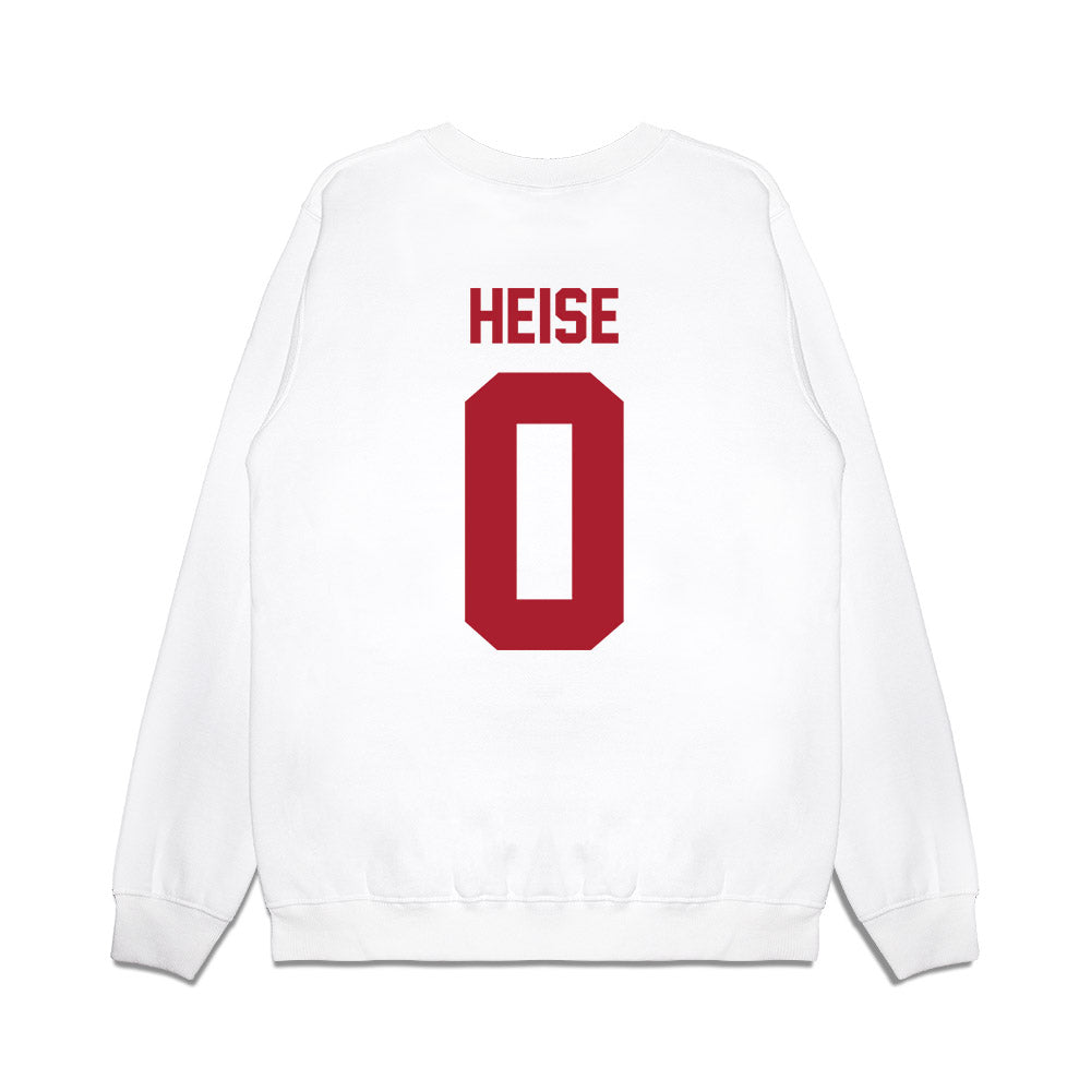Iowa State - NCAA Men's Basketball : Nate Heise - Vintage Shersey Premium Crewneck Sweatshirt-1