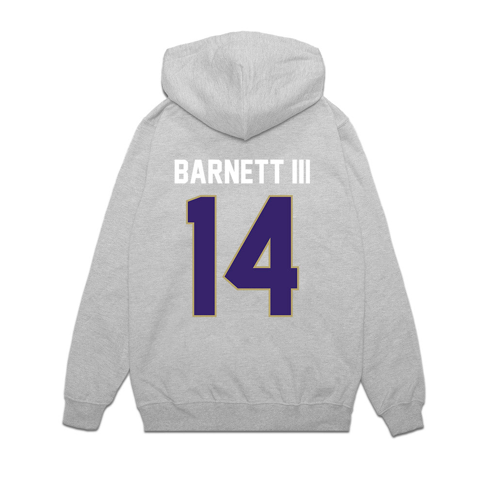 JMU - NCAA Football : Alonza Barnett III - Vintage Football Premium Hooded Sweatshirt-1