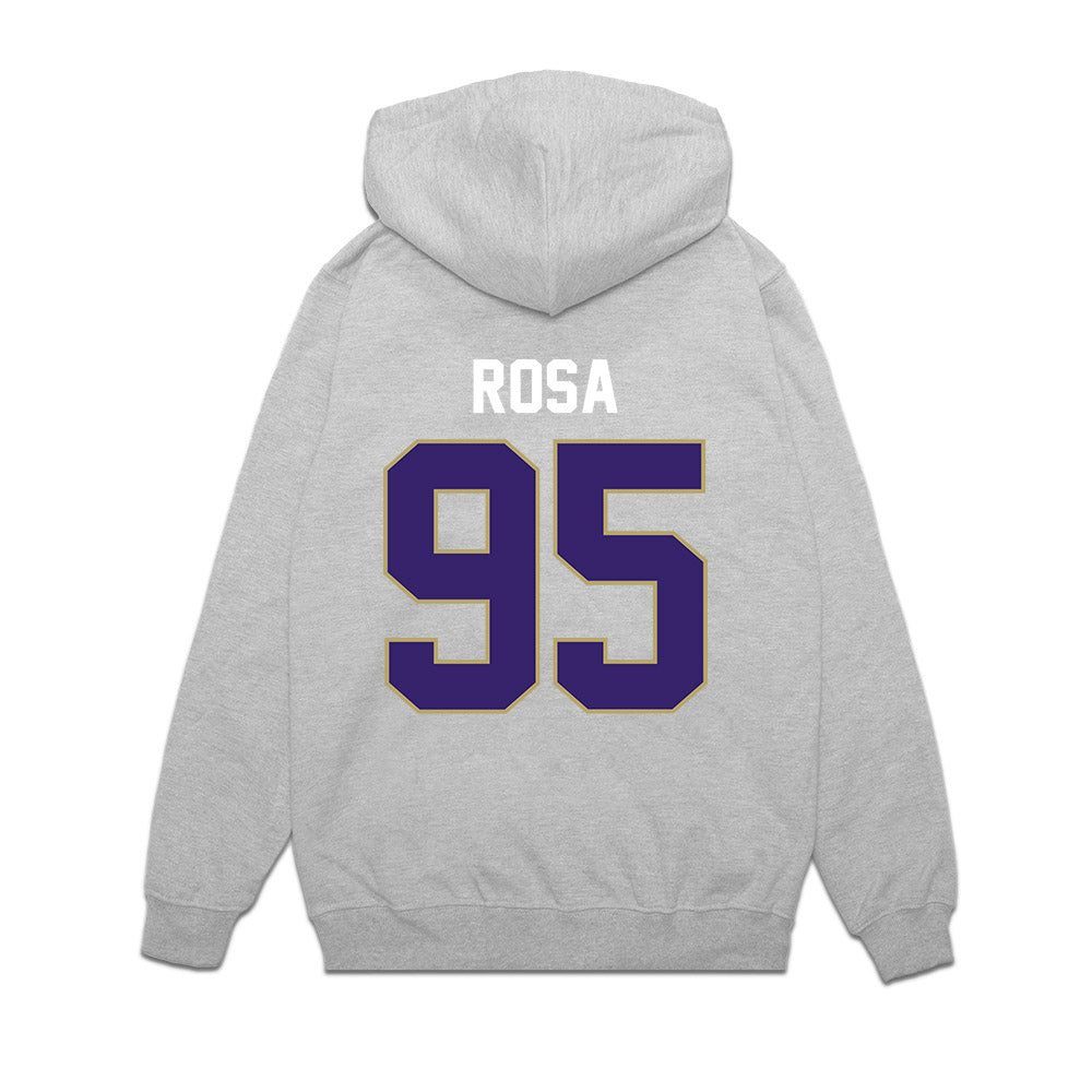 JMU - NCAA Football : Cristiano Rosa - Vintage Football Premium Hooded Sweatshirt-1
