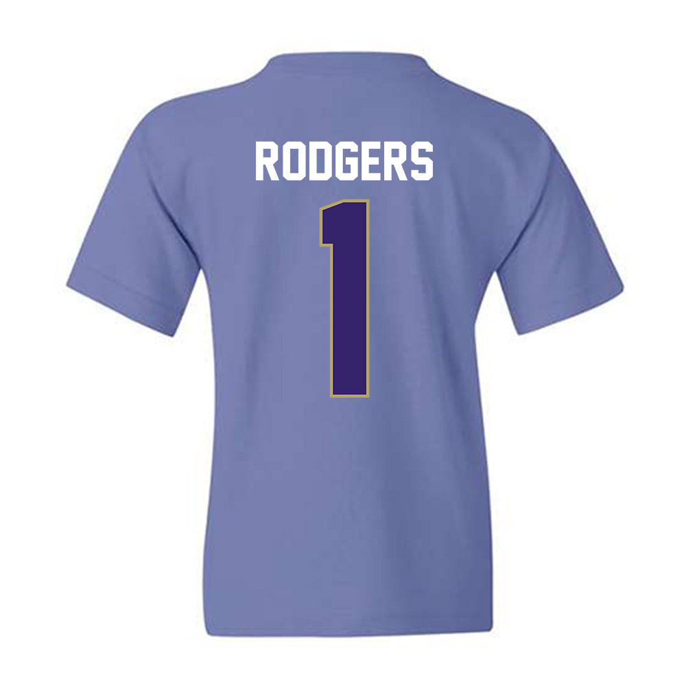 JMU - NCAA Football : Mekhi Rodgers - Vintage Football Youth T-Shirt-1