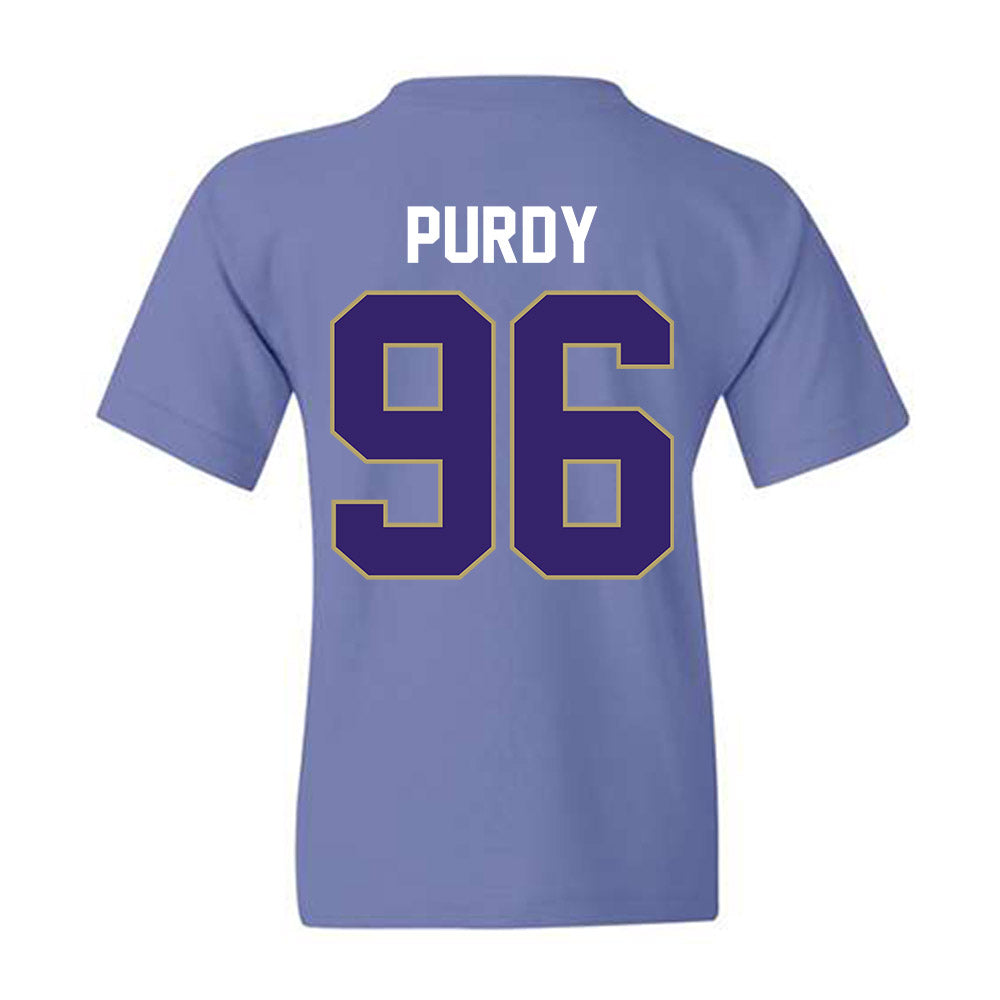 JMU - NCAA Football : Cole Purdy - Vintage Football Youth T-Shirt-1