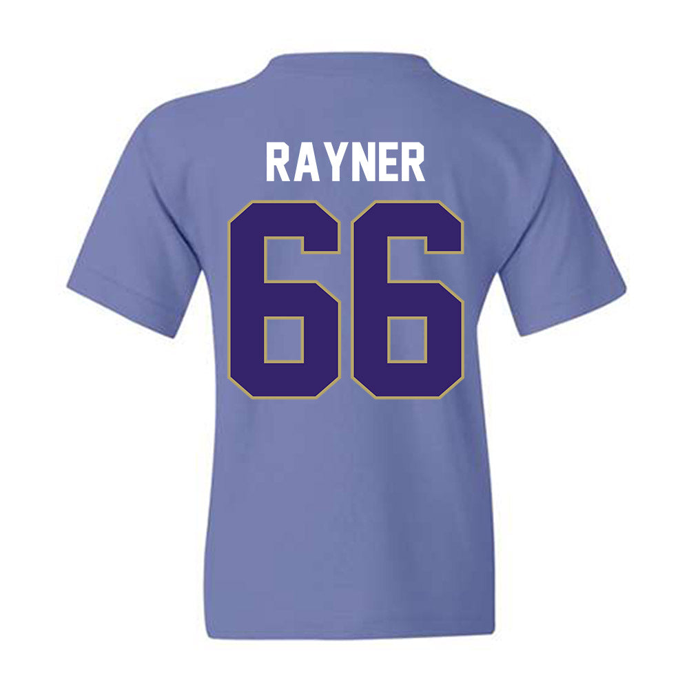 JMU - NCAA Football : JD Rayner - Vintage Football Youth T-Shirt-1