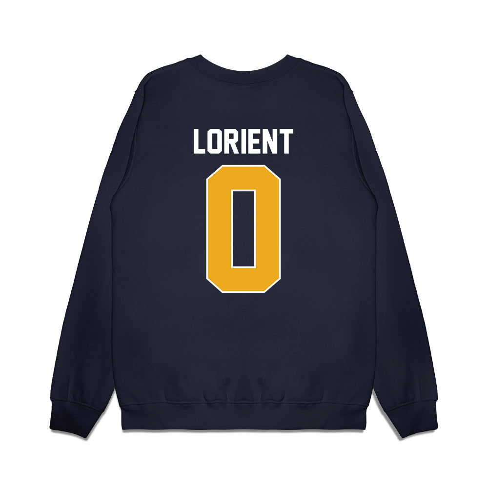 West Virginia - NCAA Men's Basketball : Brenen Lorient - Vintage Shersey Premium Crewneck Sweatshirt-1