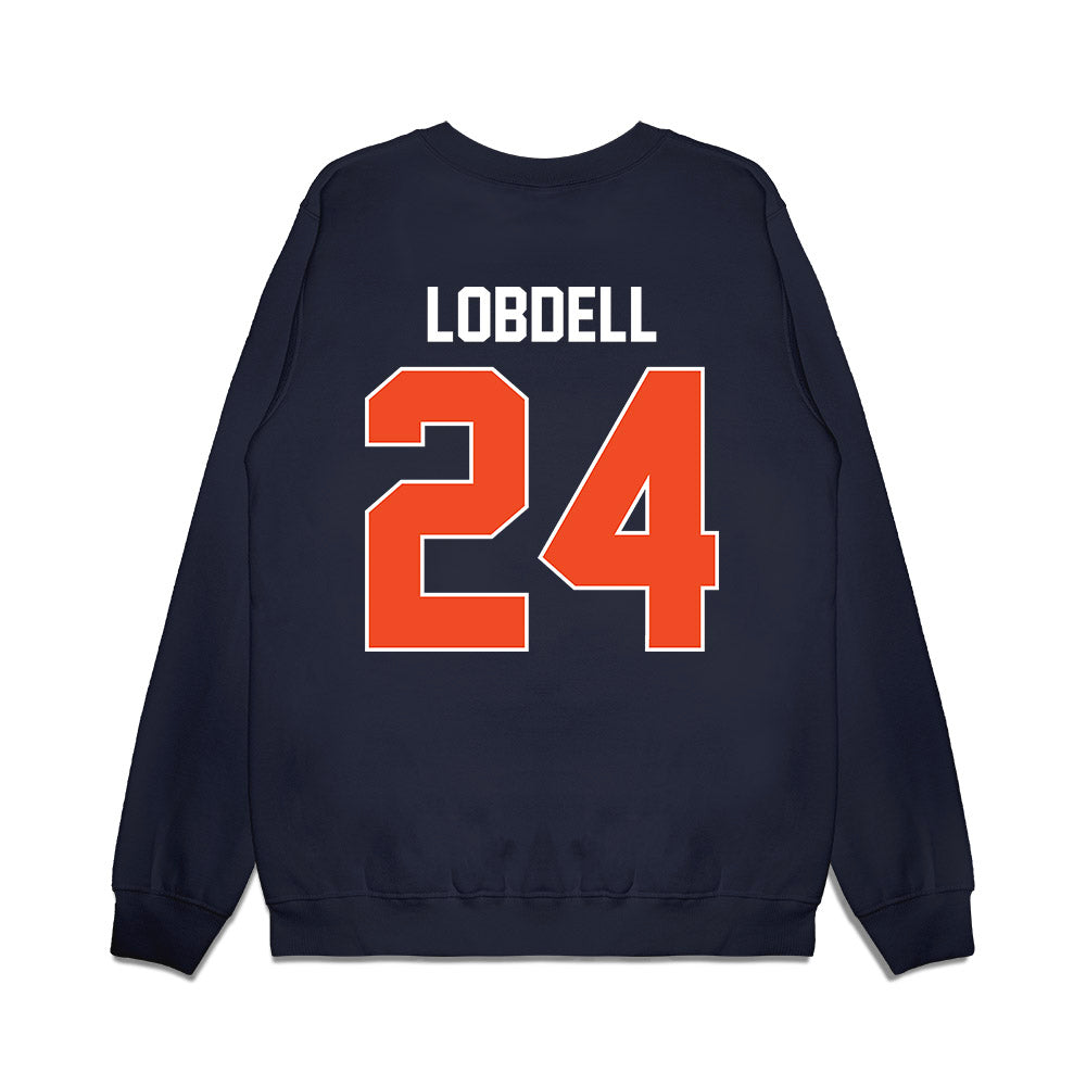 Syracuse - NCAA Men's Basketball : Noah Lobdell - Vintage Shersey Premium Crewneck Sweatshirt-1
