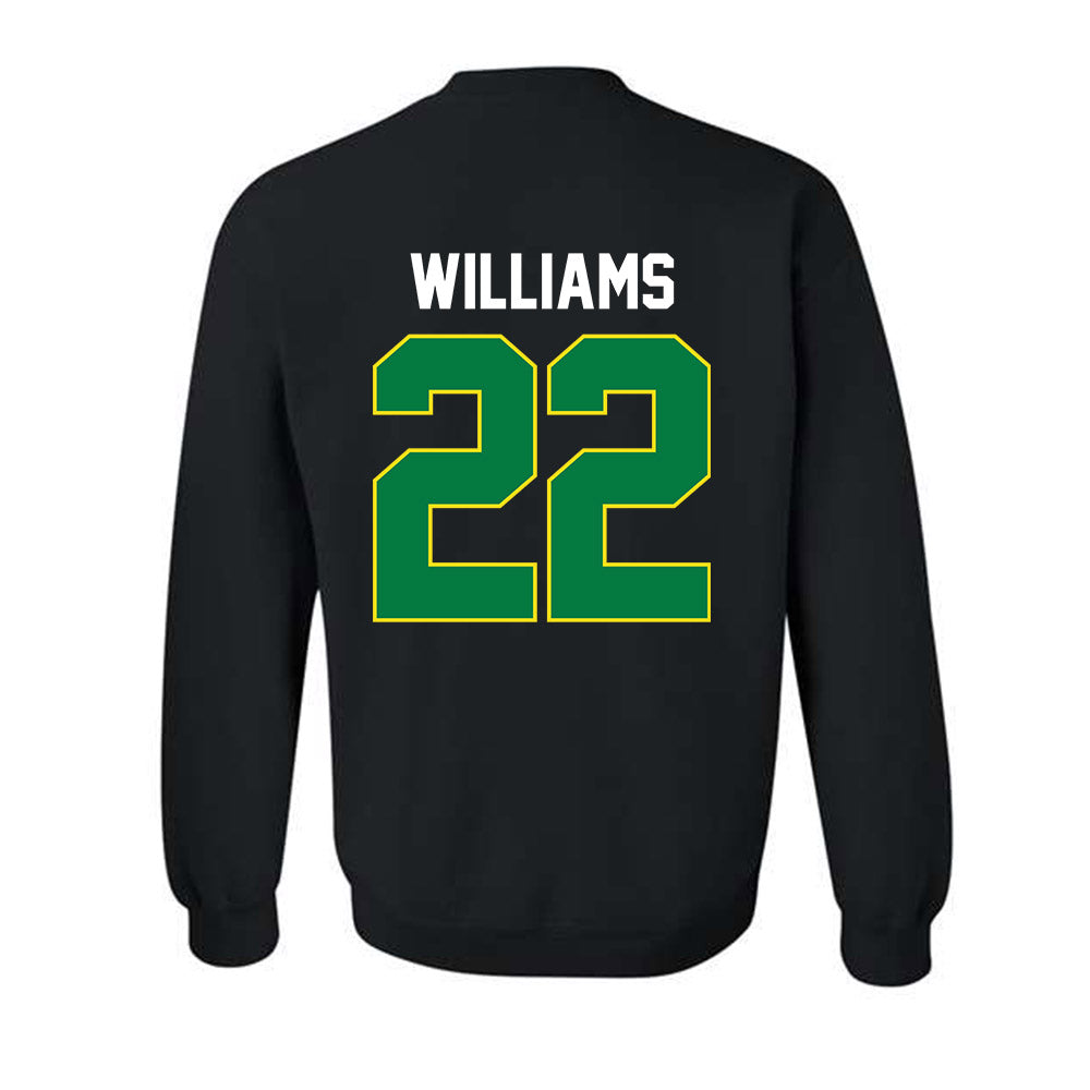 Oregon - NCAA Women's Basketball : Janiyah Williams - Vintage Shersey Crewneck Sweatshirt-1