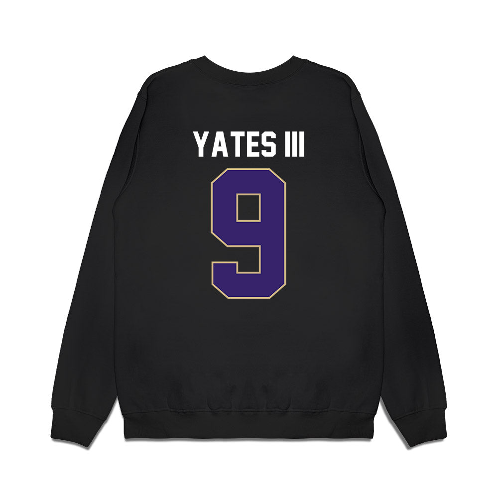 Washington - NCAA Men's Basketball : Wesley Yates III - Vintage Shersey Premium Crewneck Sweatshirt-1