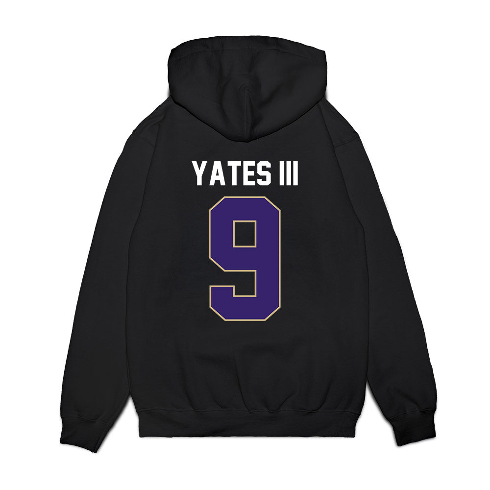 Washington - NCAA Men's Basketball : Wesley Yates III - Vintage Shersey Premium Hooded Sweatshirt-1
