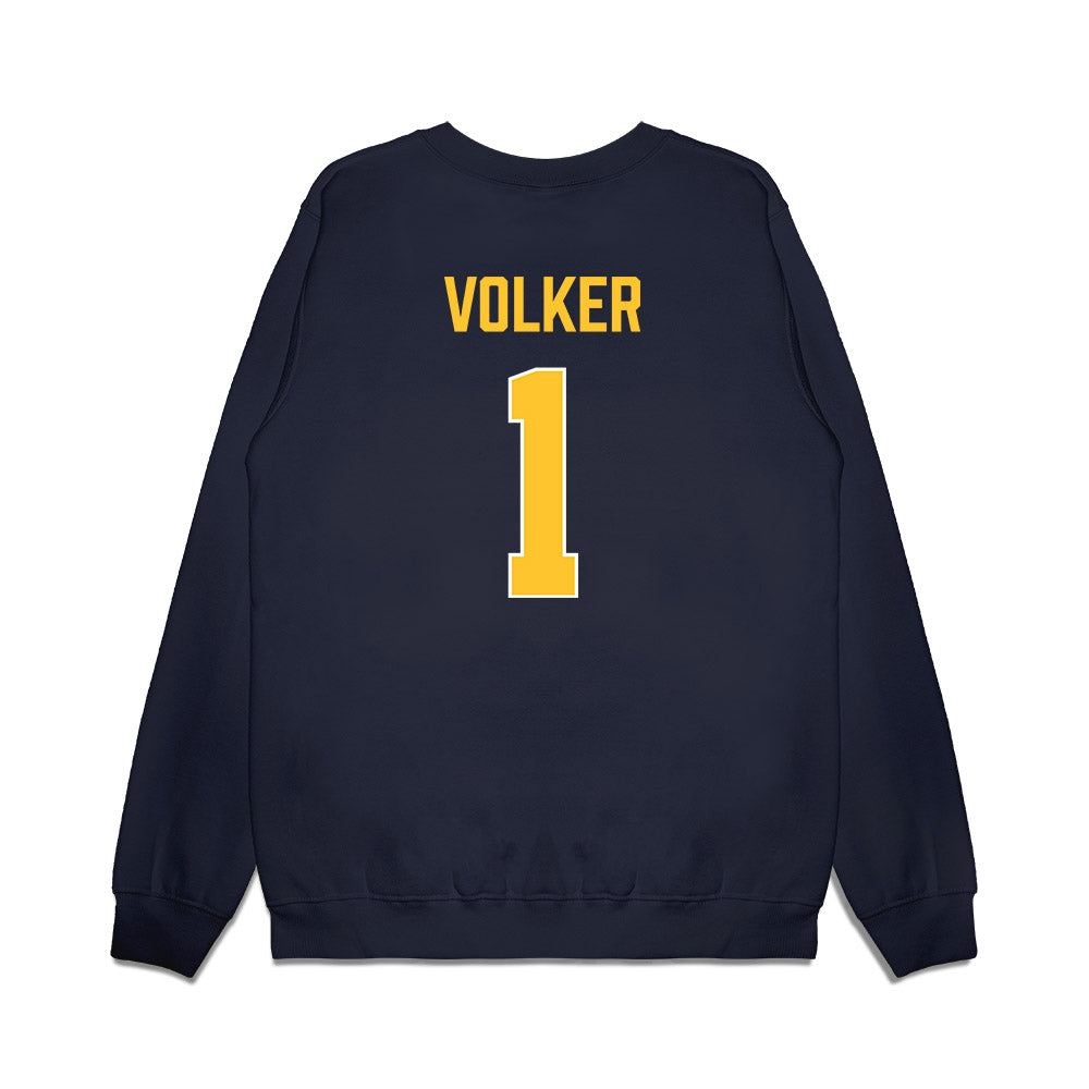 Marquette - NCAA Women's Basketball : Lee Volker - Vintage Basketball Premium Crewneck Sweatshirt-1