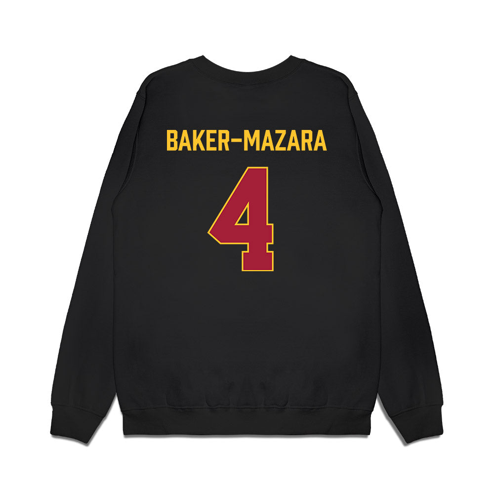 USC - NCAA Men's Basketball : Chad Baker-Mazara - Vintage Basketball Premium Crewneck Sweatshirt-1