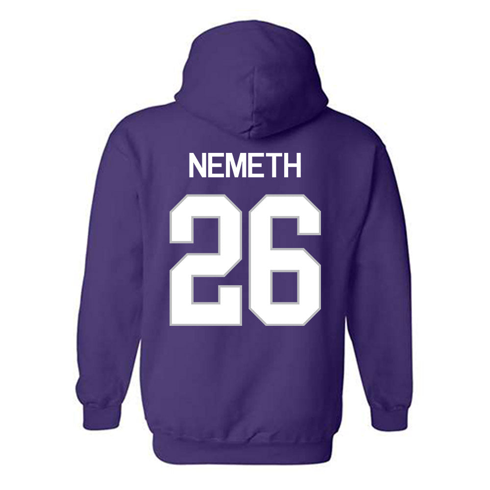 Northwestern - NCAA Women's Field Hockey : Eva Nemeth - NCAA® 2025 National Champions Hooded Sweatshirt-1