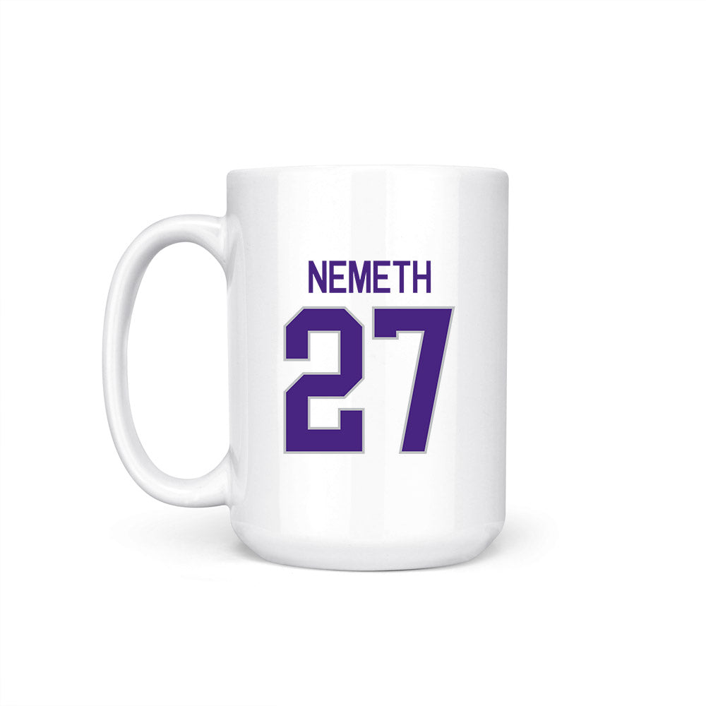 Northwestern - NCAA Women's Field Hockey : Nadia Nemeth - NCAA® 2025 National Champions Coffee Mug-1
