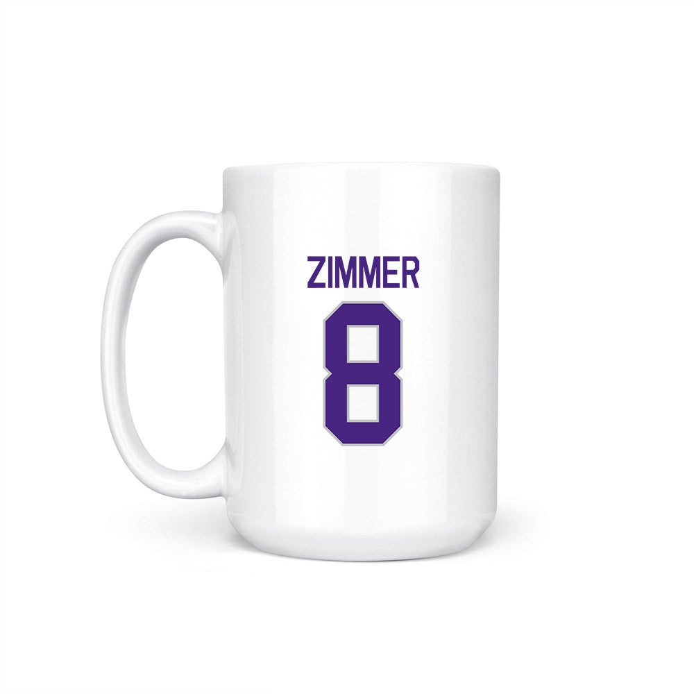 Northwestern - NCAA Women's Field Hockey : Maddie Zimmer - NCAA® 2025 National Champions Coffee Mug-1