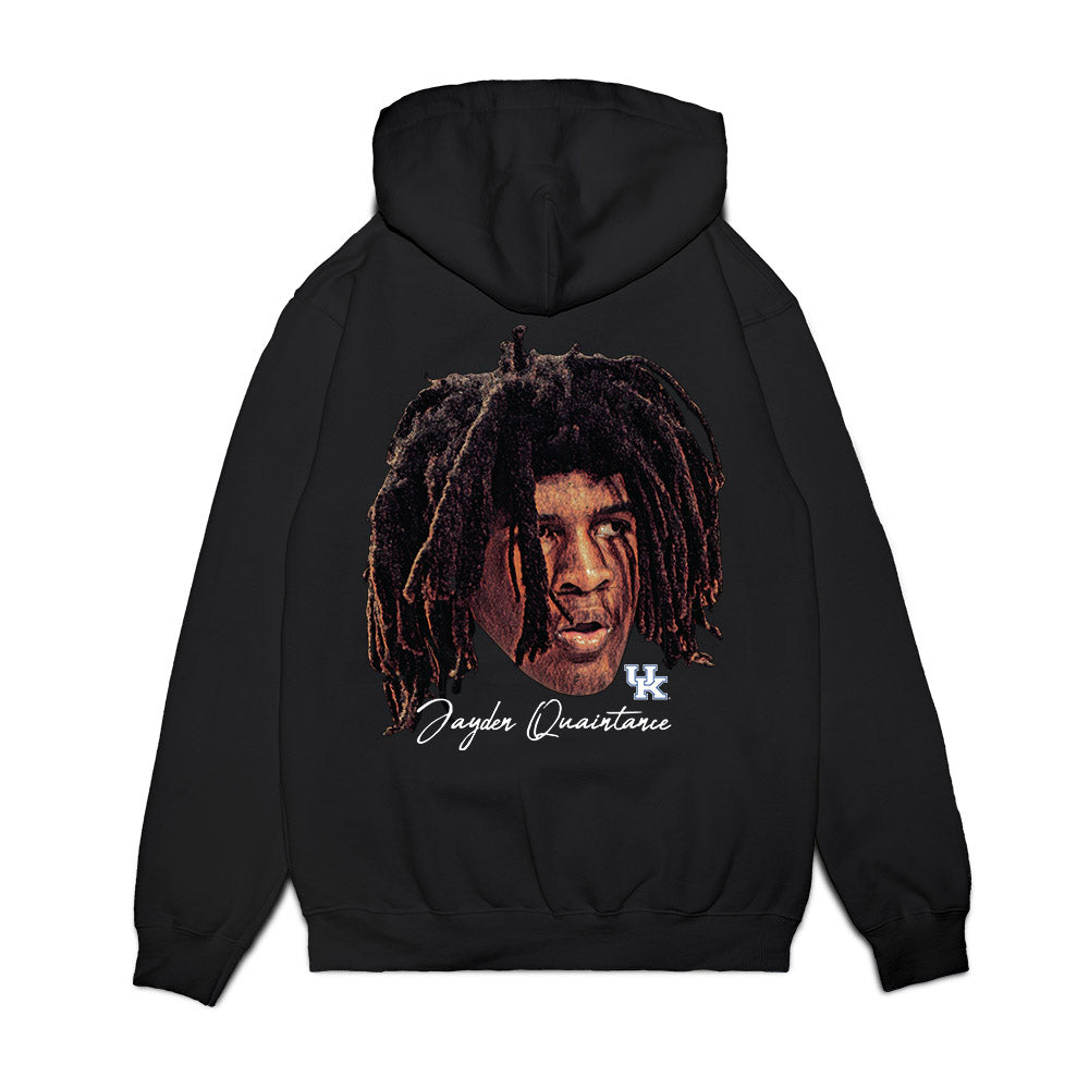 Kentucky - NCAA Men's Basketball : Jayden Quaintance - Game Face Premium Hooded Sweatshirt-1