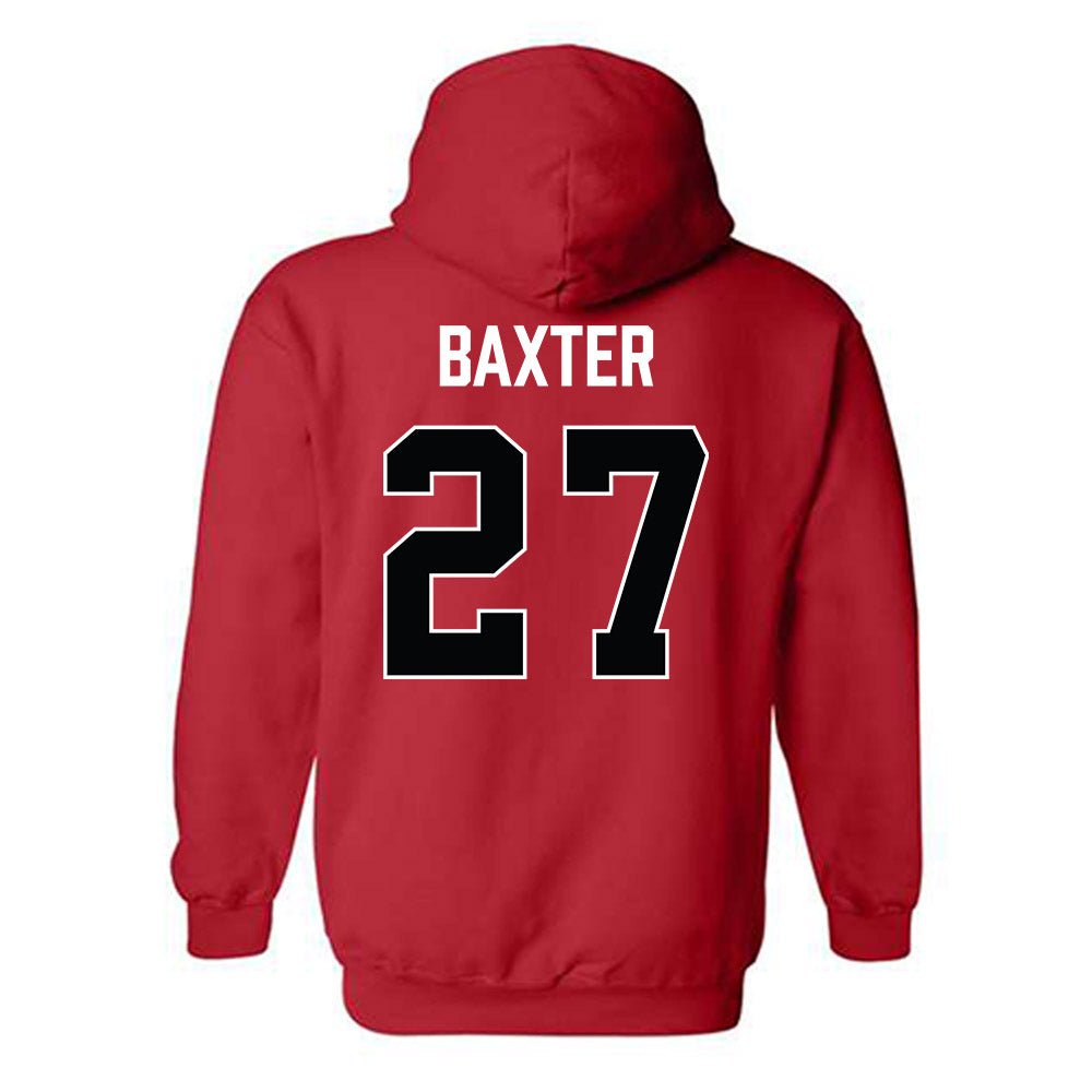 Ohio State - NCAA Women's Ice Hockey : Jordan Baxter - Classic Shersey Hooded Sweatshirt-1