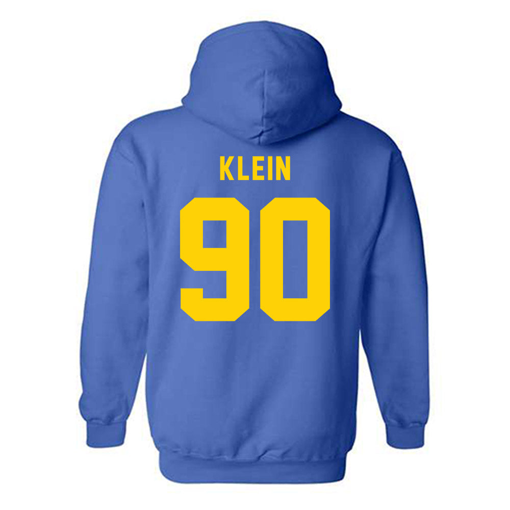 Delaware - NCAA Football : Logan Klein - Bowl Bound Sports Shersey Hooded Sweatshirt-1