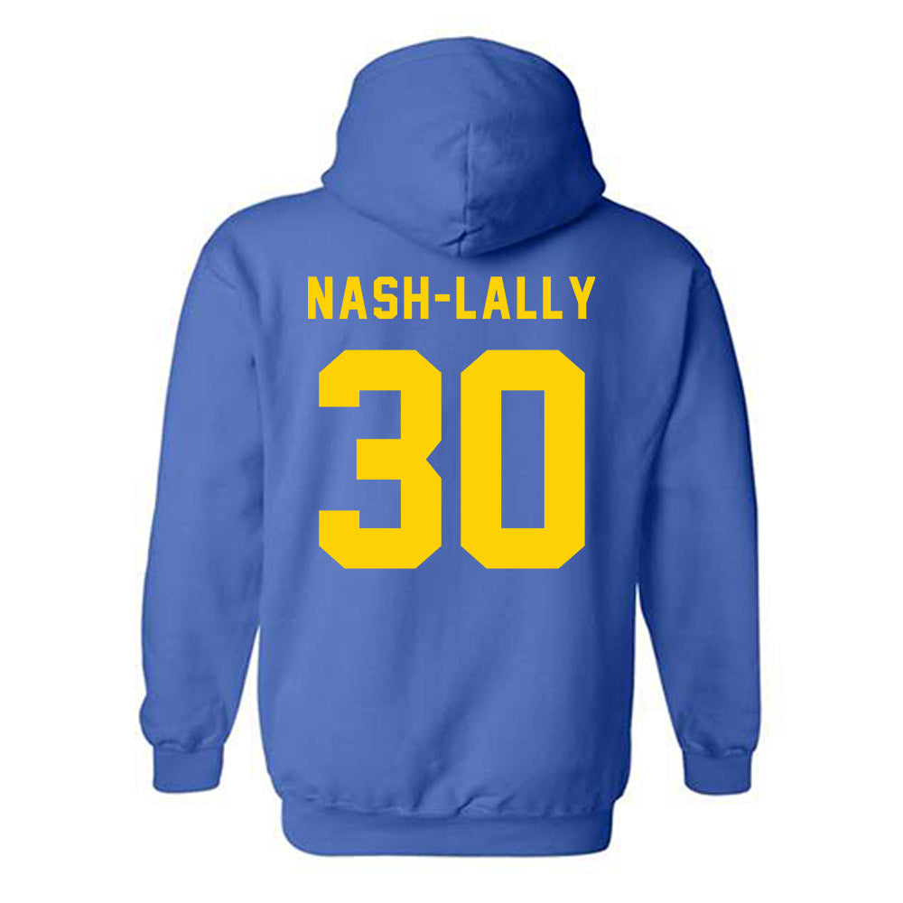 Delaware - NCAA Football : Alex Nash-Lally - Bowl Bound Sports Shersey Hooded Sweatshirt-1