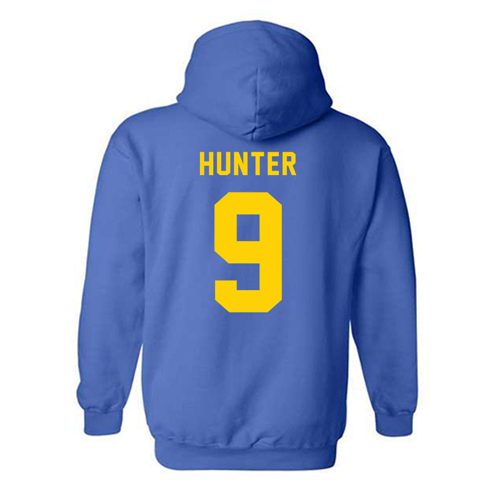 Delaware - NCAA Football : Keyshawn Hunter - Bowl Bound Sports Shersey Hooded Sweatshirt-1