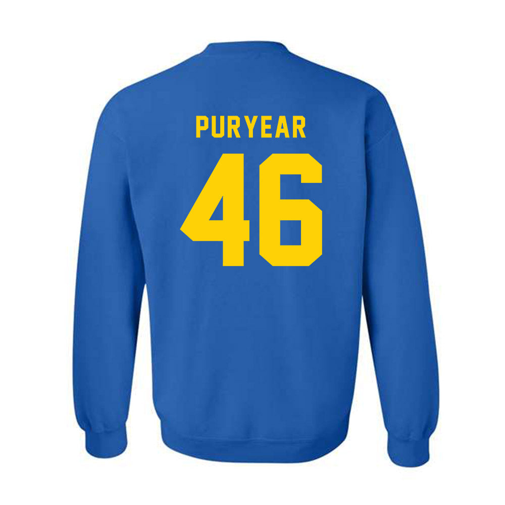 Delaware - NCAA Football : Julius Puryear - Bowl Bound Sports Shersey Crewneck Sweatshirt-1