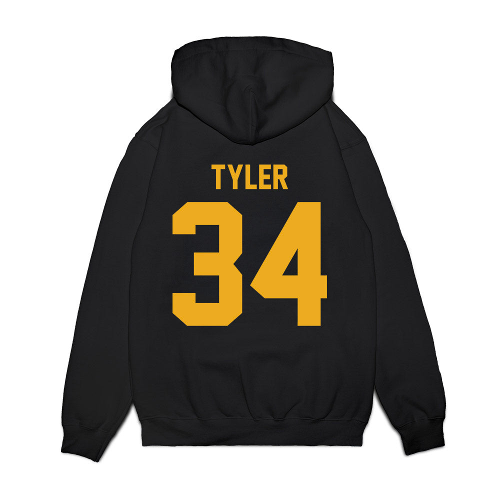 Kent State - NCAA Women's Basketball : Janae Tyler - Vintage Basketball Premium Hooded Sweatshirt-1
