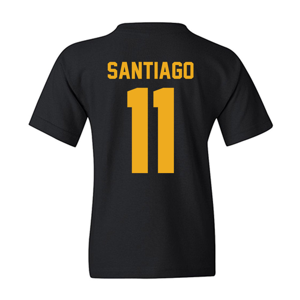 Kent State - NCAA Men's Basketball : Giovanni Santiago - Vintage Basketball Youth T-Shirt-1