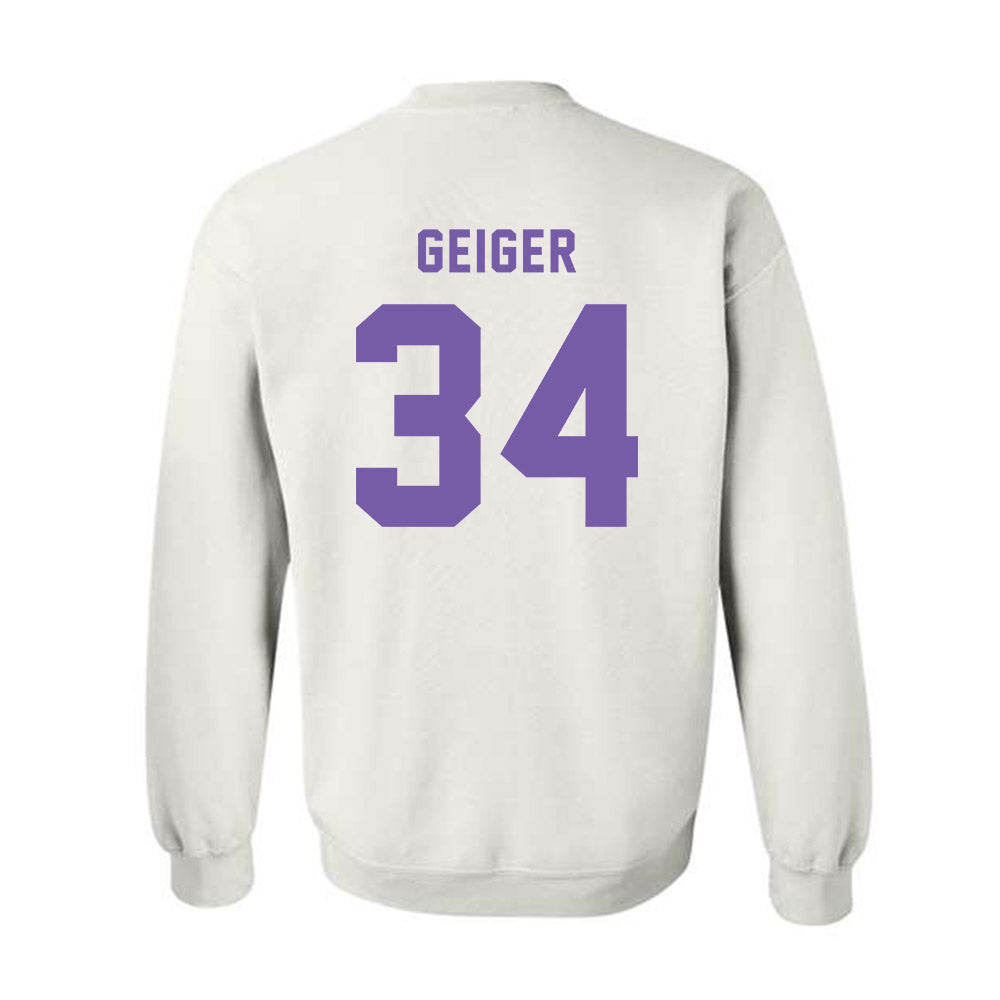CCNY - NCAA Baseball : Jon Geiger - Classic Shersey Crewneck Sweatshirt-1