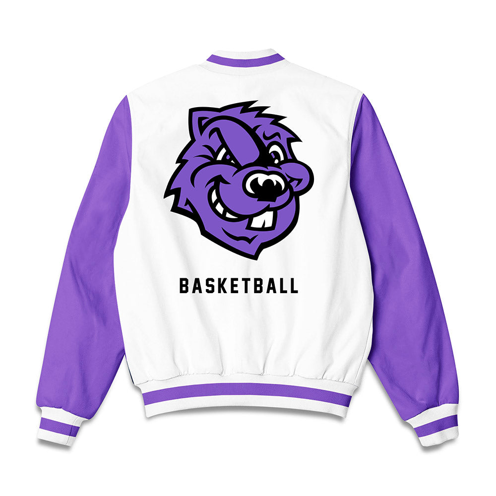 CCNY - NCAA Men's Basketball : Olabanjo Aborisade - Bomber Jacket-1